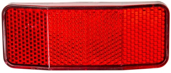 amigo reflector kunststof 50 80 mm rood 131659