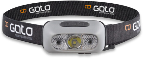 gato sports hoofd helmlamp usb grijs one size 1022492 1693308077