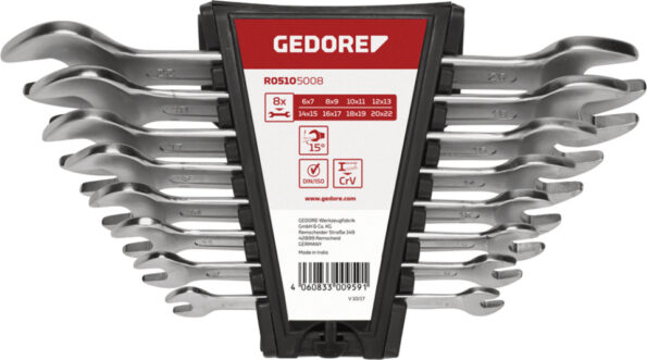 gedore red dubbele steeksleutelset sw 6 22 lang 8 delig 1024885 1705393782