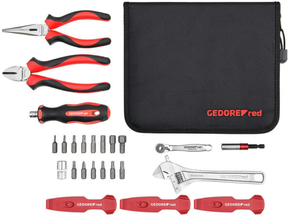 gedore red fiets werkplaatsgereedschapsset zwart rood 25 delig 1024926 20240129145623