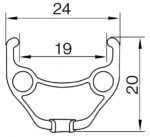 remerx_velg_top_disc_28-29_inch_622-19_aluminium_32g_zwart_123416