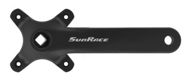 sunrace crankset fcm800 175 mm 10 12s zwart 296209 1559123704