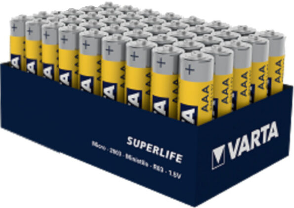 varta batterijen aaa superlife r03 15v zink carbon 48 stuks 439485 20230111120539