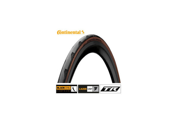 continental grand prix 5000 s tr 28 622 vouwband zwart bruin 1030742 1712914408