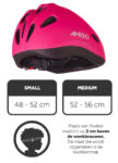 Mini Mover Fietshelm Verstelbaar Roze maat 52-56 cm (M)