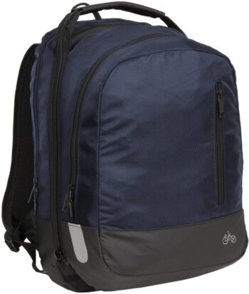 Wave Fietsrugzak/ Dubbele Fietstas Nylon 20L Navy