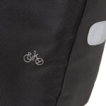 Wave Fietsschoudertas Nylon 12L Zwart