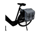 Dubbele Fietstas 36 Liter Spatwaterdicht Grijs