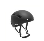 Helm unisex matzwart maat 51-54 cm (S)