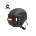 Helm unisex matzwart maat 59-61 cm (L)