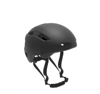 Helm unisex matzwart maat 59-61 cm (L)