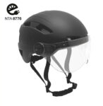 Helm vizier matzwart maat 61-63 cm (XL)