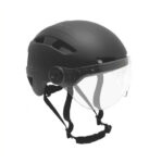 Helm vizier matzwart maat 61-63 cm (XL)