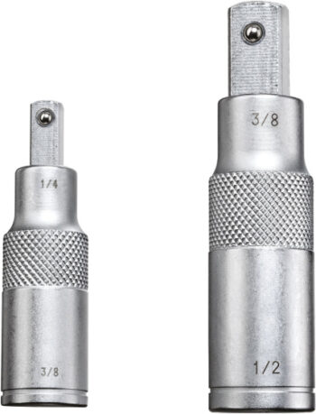 Adapter/verlengstuk 6-in-2 Zilver 2-delig