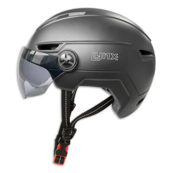 Visor Pro Scooter- en Fietshelm met Vizier NTA8776 Zwart maat 58-61 cm (L/XL)