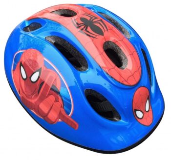 Spider-Man Fietshelm Verstelbaar Blauw/Rood maat 52-56 cm (S)