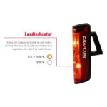 Blaze Achterlicht Led USB-oplaadbaar Rood