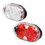 verlichtingsset batterij led zwart/rood