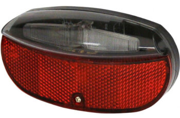 achterlicht led batterijen 80 mm rood