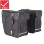 Olympic Double Dubbele Fietstas Zwart 35 liter