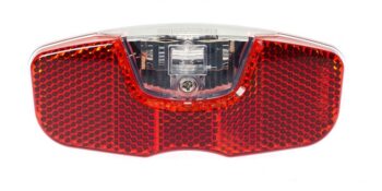 achterlicht Coast led batterij bagagedrager rood