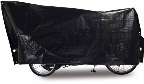 bakfietsbeschermhoes Cargo Bike 295 x 120 cm zwart